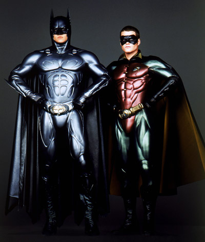 someone pointed them out I never noticed the nipples on your BatSuit