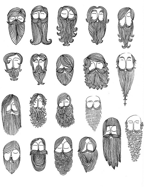 Beard Types Chart