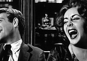 Screenshot from 1966 movie Who's Afraid of Virginia Woolf? Elizabeth Taylor