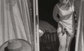 Looking Back on Cindy Sherman art featuring a woman