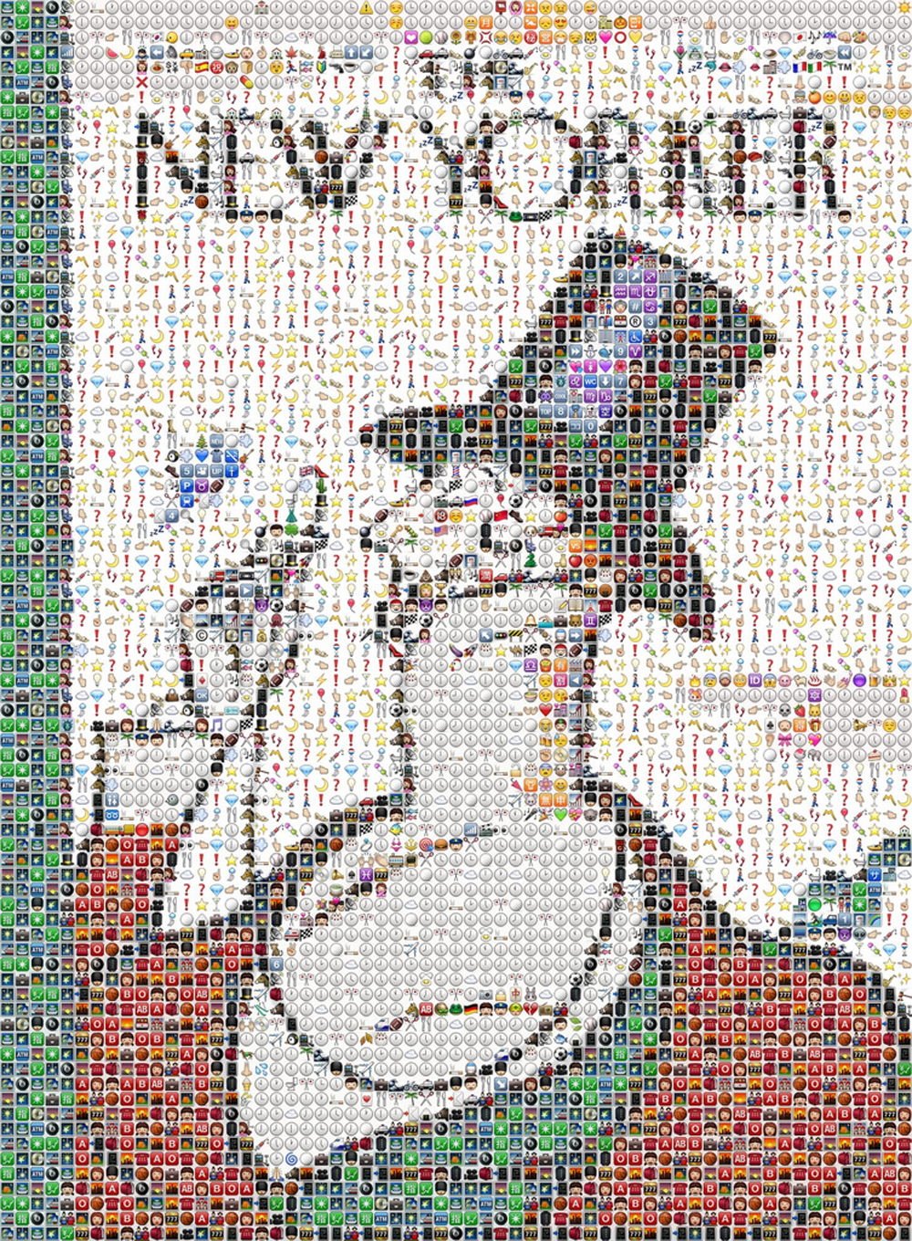 Fred Benenson's Emoji cover of The New Yorker