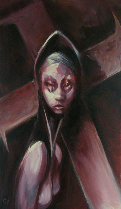 Mistress by Sean Yates dark art painting 