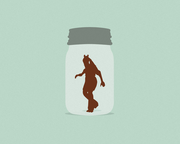 Jar Jar in a Jar - By David Schwen