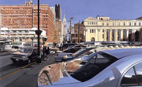 Looking East from 8th Avenue - by Richard Estes