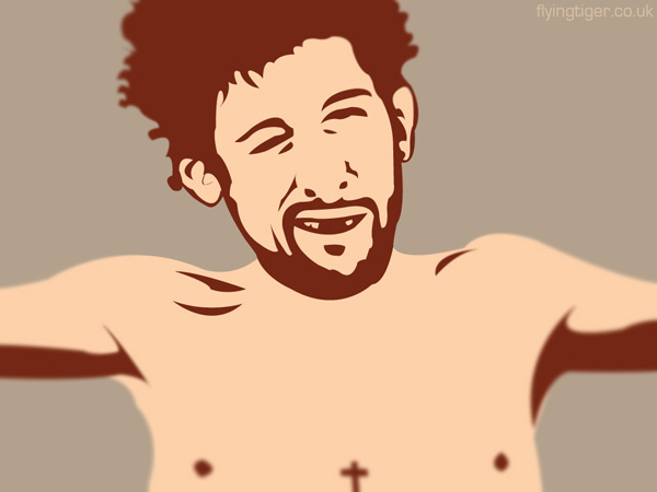 Shane Macgowan Artwork by Phil from Flying Tiger Design