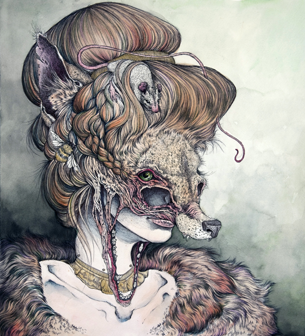 Vulpes Masquerade - Art by Caitlin Hackett