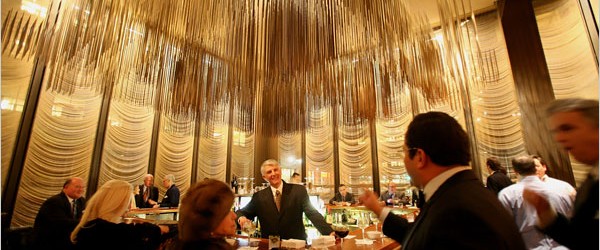 The Four Seasons Hotel Bar in New York City