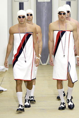 Thom Browne swimwear 2008 menswear fashion 