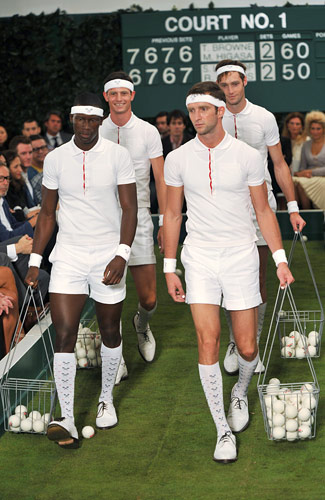 Thom Browne tennis 2009 menswear fashion 