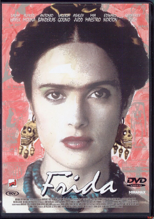 Frida film poster shows Salma Hayek (2002)