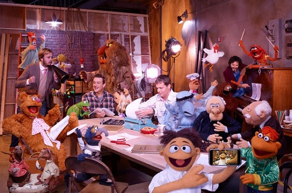 Scene from The Muppets movie 2011